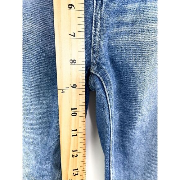 PAIGE Verdugo Ankle Skinny Jeans Jules Destructed‎ Worn Away Hem Size 26 - Picture 7 of 13